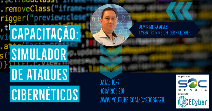 Live SOC Brazil | Capacitação no simulador de ataques cibernéticos