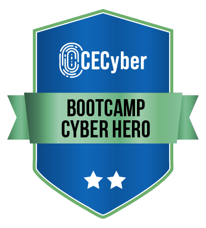 Badge Cyber Hero